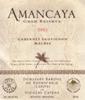 Bodegas Caro - Amancaya Gran Reserva Malbec Cabernet Sauvignon Mendoza 2018