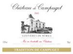 Ch�teau de Campuget - Costi�res de N�mes Tradition 2013