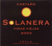 Bodegas Castao - Solanera Yecla Vias Viejas NV