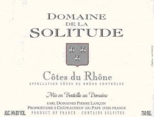 Domaine de la Solitude - Ctes du Rhne 2021