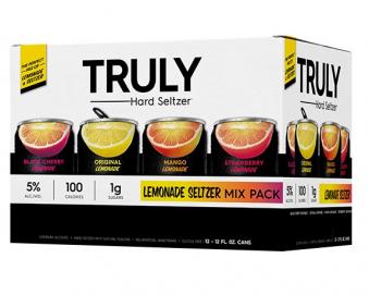 Truly Spiked & Sparkling - Lemonade Seltzer Variety Pack (24 pack cans) (24 pack cans)