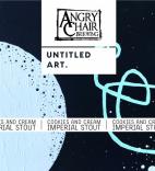 Angry Chair Brewing by Untitled Art - Cookies and Cream Imperial Stout (4 pack cans)
