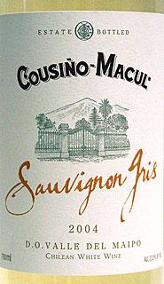 Cousino Macul - Sauvignon Gris Maipo Valley NV