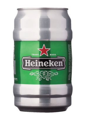 Heineken Brewery - Heineken Keg Can (12 pack cans) (12 pack cans)