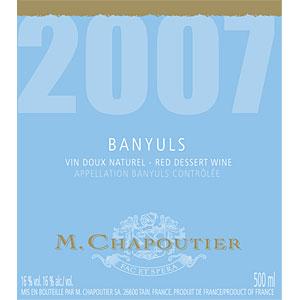 M. Chapoutier - Banyuls 2014 (500ml) (500ml)