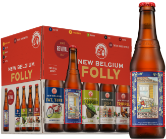 New Belgium Brewing Company - Folly Sampler (12 pack cans) (12 pack cans)
