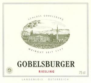 Schloss Gobelsburg - Gobelsburger Riesling Kamptal 2019