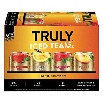 Truly Hard Seltzer - Hard Iced Tea Variety Pack (12 pack cans) (12 pack cans)